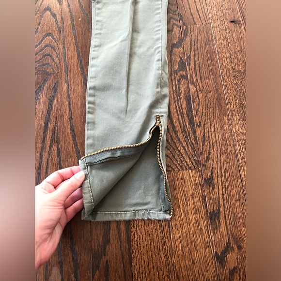 FRAME Women's 27 Service Cargo Skinny Pant Jeans in Platoon - EUC! - Picture 10 of 12